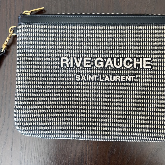 Saint Laurent YSL Rive Gauche clutch. 100% authentic - Picture 2 of 7